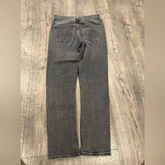 Agolde Women's Toni Jeans Black and Gray - Picture 3 of 7